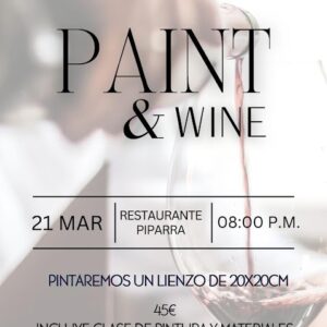 Paint & Wine Restaurante Piparra