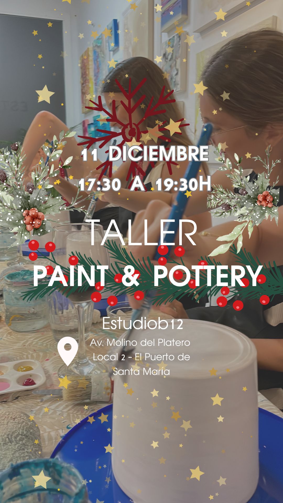 Taller de Pintura en maceteros