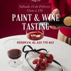 Taller Paint & Wine Tasting Finca La Pintora