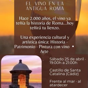 PAINT & WINE EN LA ANTIGUA ROMA