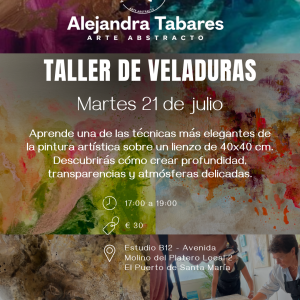 Taller de pintura con veladuras