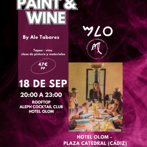 Paint & Wine Rooftop Hotel Olom